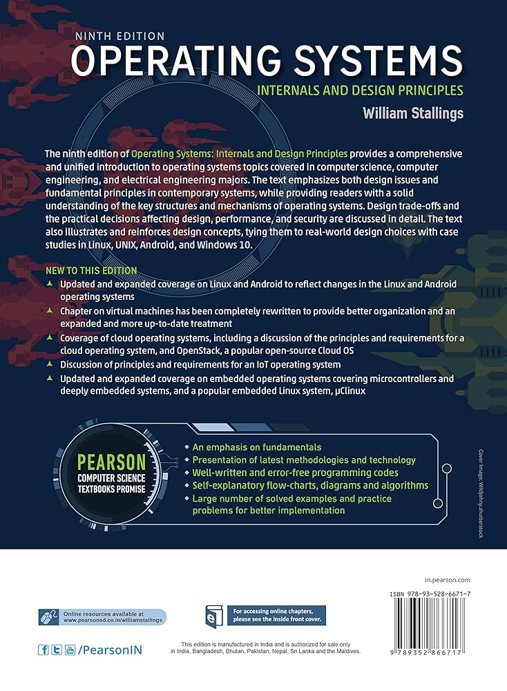 Operating Systems: Internals and Design Principles, 9/e